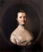 Thomas Gainsborough Portrai of Mary,Mrs John Vere Spain oil painting artist